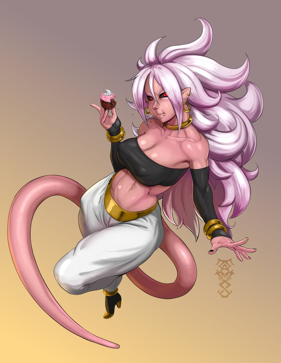 DjinnCyborg's tweet image. ▬▬▬▬▬▬▬▬▬▬▬▬▬▬▬▬▬▬
『 Nᴜᴍ Nᴜᴍ Nᴜᴍ~ 』

[ ✦ #Android21 ✧ #JinzōningenNijūichi-Gō ✦ #Fighterz ✧ #DragonBall ✦ #DragonBallZ ✧ #DragonBallGT ✦ #DragonBallSuper ✧ #Fanart ✦ #Anime ✧ #Manga ✦ #AkiraToriyama ✧ ]