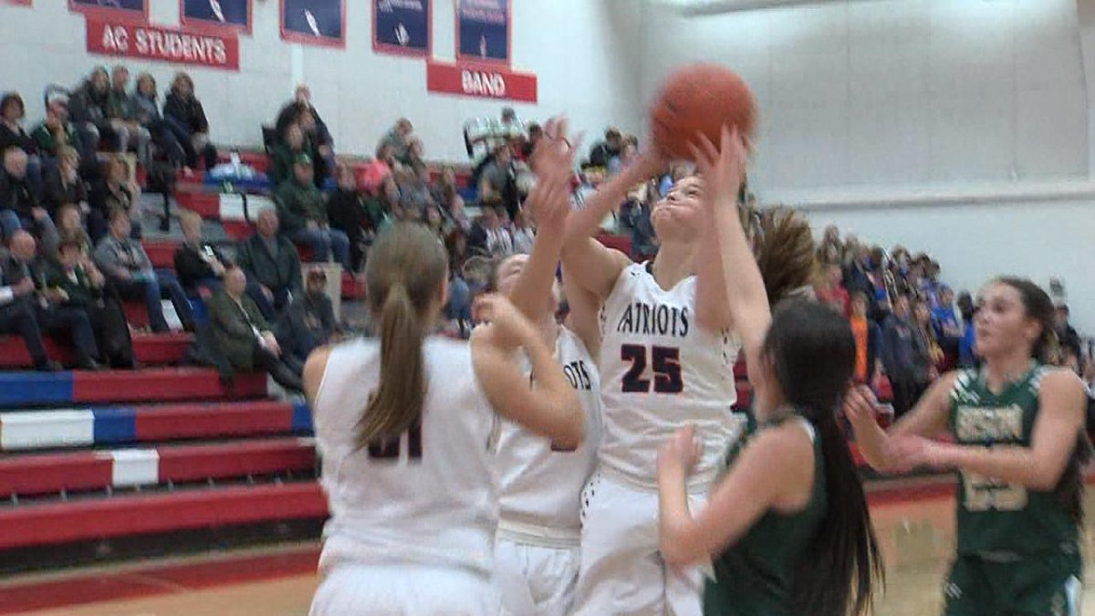WINNER! Adams Central girls basketball moves to 8-7 after a commanding 56-38 victory over Central City. See these pictures in motion on <a href="/KSNBLocal4/">KSNB Local4</a> News at 10 #nebpreps
