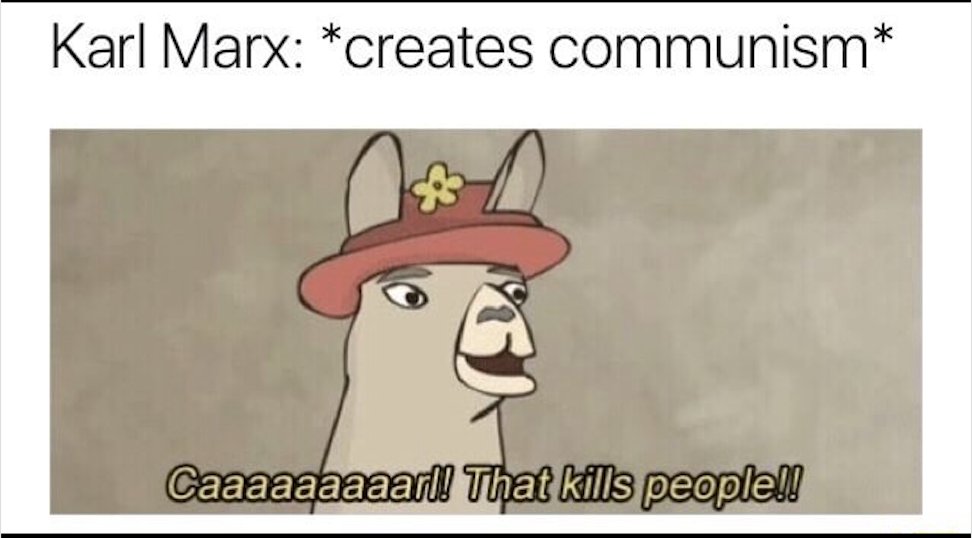 Rightwingmeme's tweet photo. Communism is Cancer #stopSocialim https://t.co/DF82njtflu