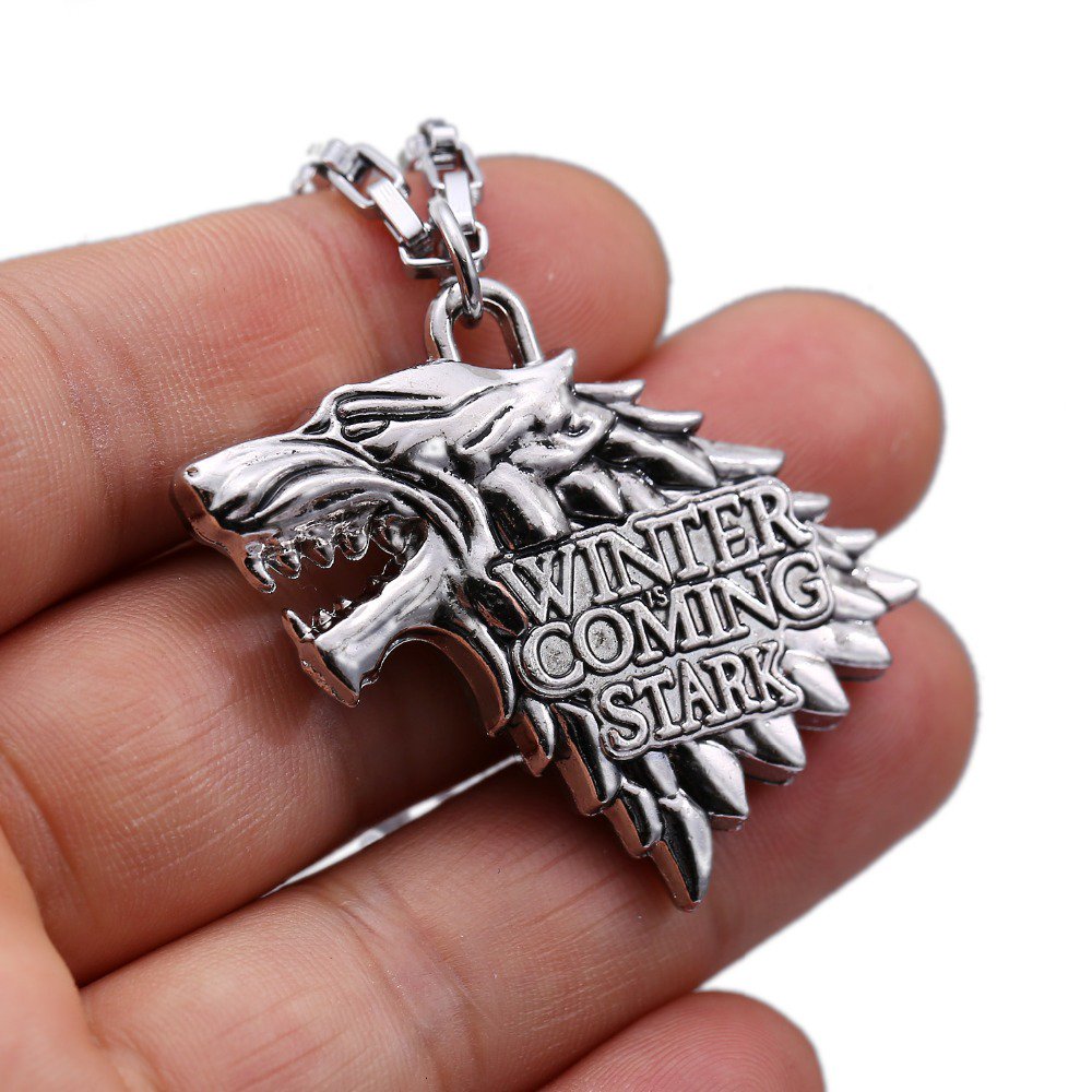 LifeofThrones1's tweet photo. #HBO #GameOfThronesFinale Game of Thrones Wolf Pendant Necklace https://t.co/q1vjnAmGlR https://t.co/E6XpnsY8Wc