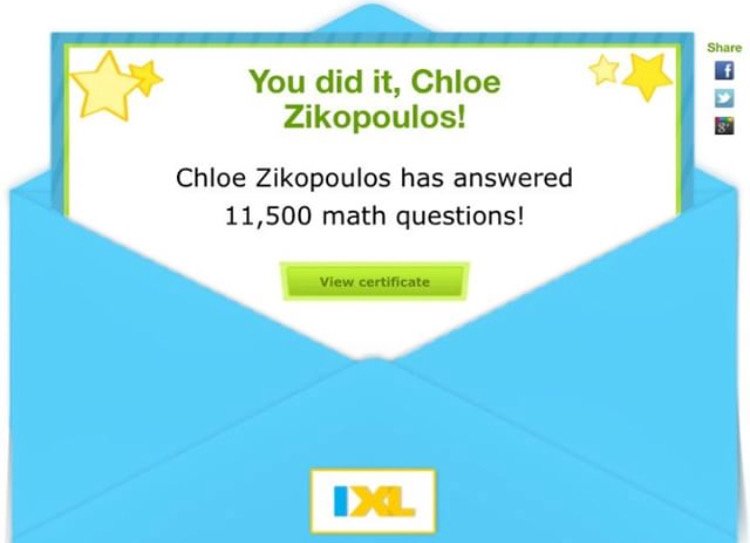 BigData_paulz's tweet photo. It is amazing how little things done often turn into big accomplishments. Death by a 1000 cuts has a reciprocal. Not telling Chloë in Grade 7 what to be or do, just ensuring she has options. #math #stem #girlsgetmath https://t.co/RYtC8qbmOR