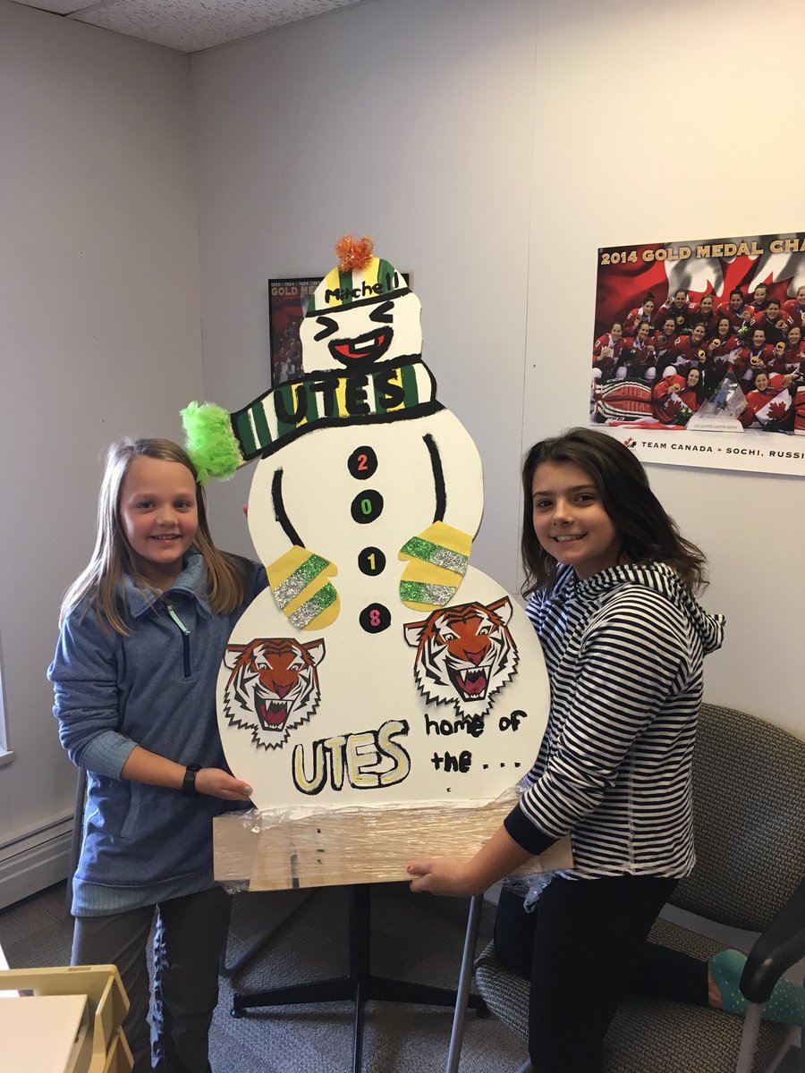 Great work, girls! <a href="/UTEschool/">Upper Thames ES</a> will be represented at Stratford Winterfest this weekend!