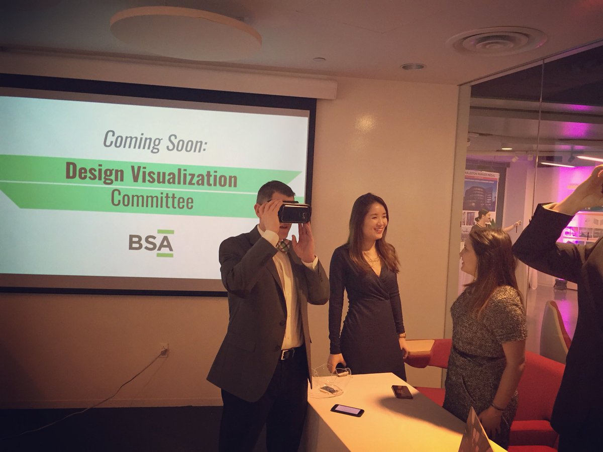 MicrosolTweets's tweet photo. If you’re at the #bsadesignawards check out the new Design Visualization Committee and the  #VR #virtualreality models @BSAAIA https://t.co/B3J8rhfoQO
