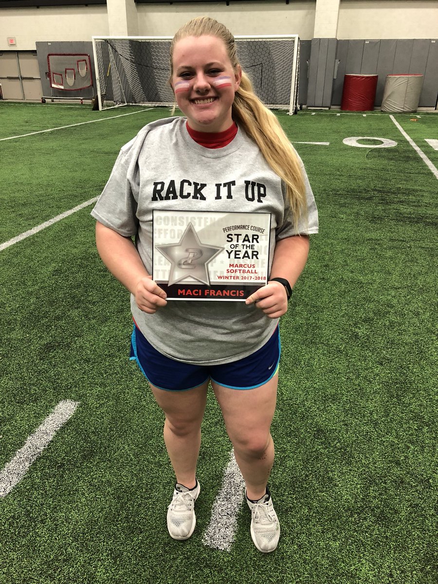 PCnowisthetime's tweet image. We had an amazing winter with @marcus_softball!! So proud of the work that all these young ladies put in! Congrats to our first ever Marcus SB ⭐️ of the Year, Maci and our inaugural Lady Marauder Softball Olympic Champions, #TeamFloyd! #PCTrained #RackItUp