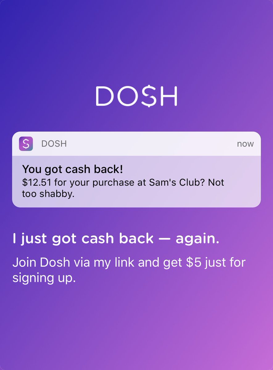 scottpzak's tweet photo. Free money! Dosh pays me to book hotels, shop, and go out to eat. #dosh https://t.co/RU2dRoJrbQ https://t.co/S8McKwc2Br
