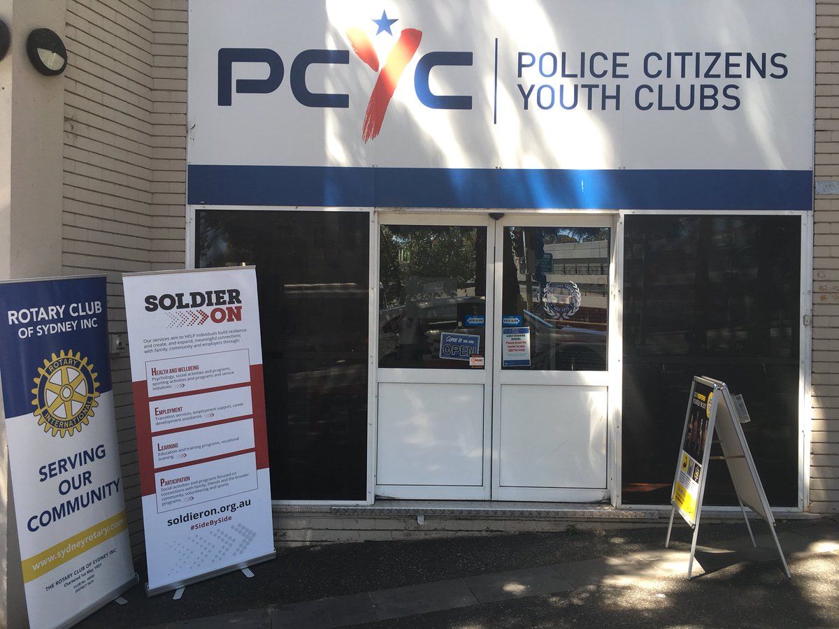 SoldierOnAust's tweet photo. It’s workout time moving heavy weights to prep the walls for painting #RotaryClubOfSydney @PCYCNSW #Volunteer #ServingTheirCommunity #ServingOn https://t.co/5tBYbOsDpv