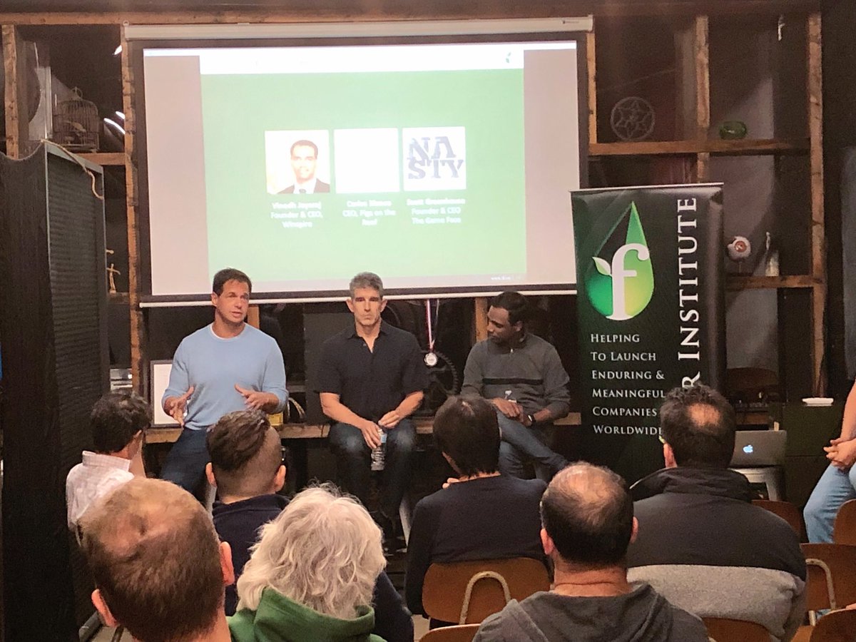 FoundingSoFlo's tweet image. Tonight’s panel discussion on Customer Acquisition with Founder Institute graduates Scott Greenhouse - Founder of @nastycare and Vinodh Jeyaraj - Founder of Winspire and Carlos Blanco - Founder Institute mentor. @founding #Entrepreneur #startup #southflorida