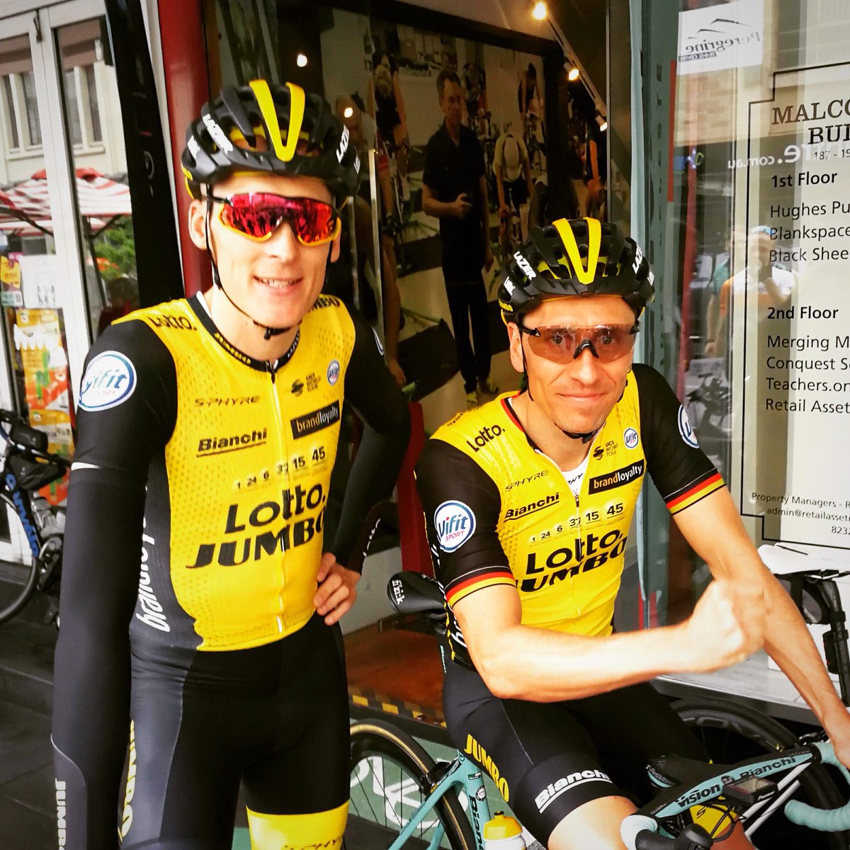 The Lotto boys are in Australia