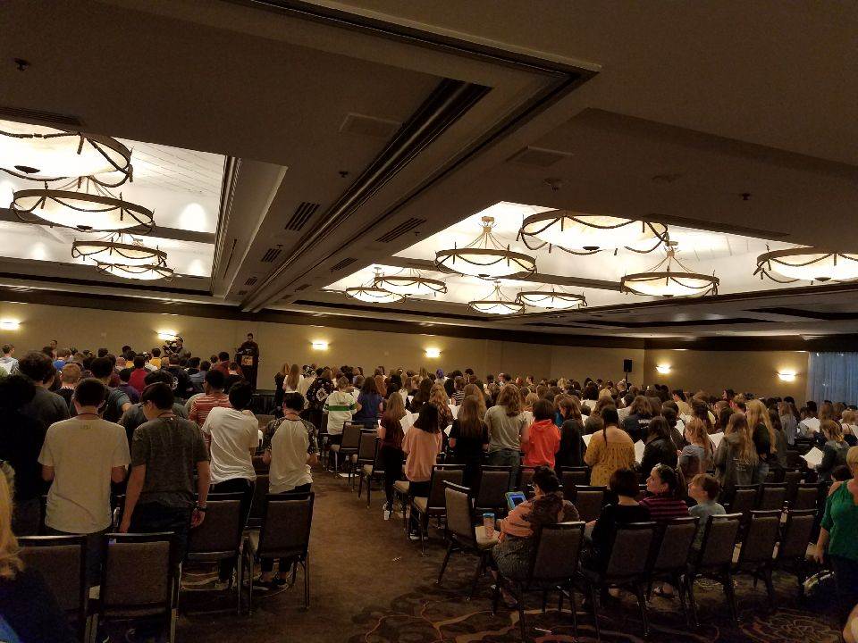 KristiAdams146's tweet image. Right now our kids are rehearsing in a chorus of 600 for Saturday night&apos;s performance. They&apos;ll be performing alongside 3 professional barbershop groups. I&apos;m so happy for these kids! #calidude #doitforcali @NHS_Chorus