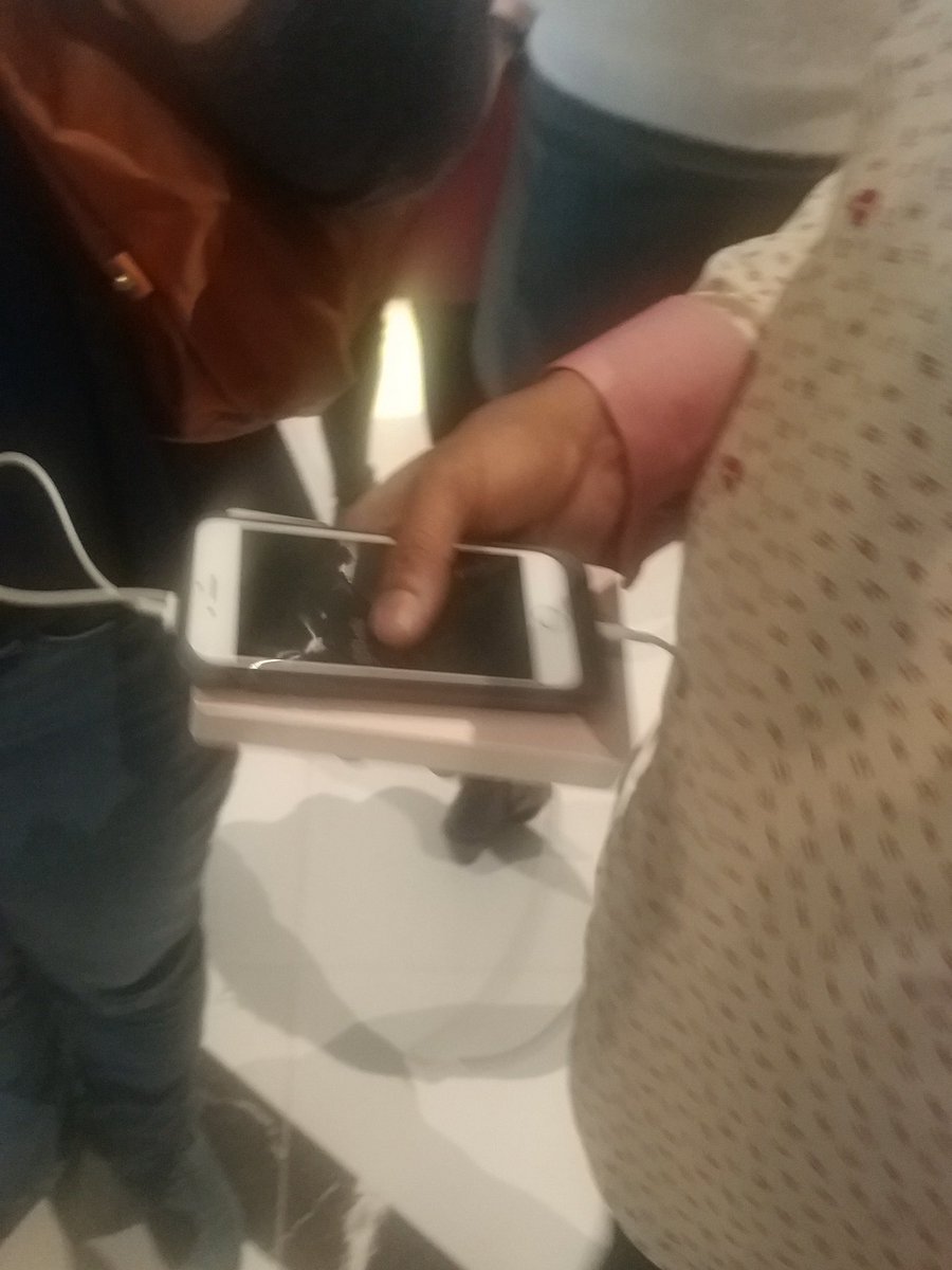 neilparekh's tweet photo. I feel a disturbance in the force. @sree's extra battery and mega charger is dead. So much for Always Be Charging. That's the charger under the phone, not a book. He doesn't know what to do with himself.
Advice? #SreeTips https://t.co/1xuIqNPiYt