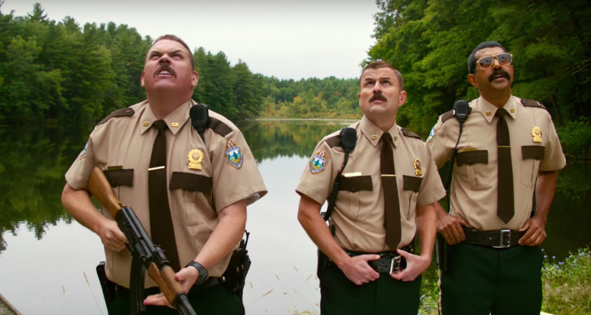 The Time is Meow: Watch the trailer for #SuperTroopers2, which hits theater...