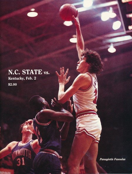 PackTimPeeler's tweet photo. It's #80sNight for #NCSTvsWF. Time to remember @PackMensBball greatest 1-and-done player of the decade: Panagiotis Fasoulas. https://t.co/1OQBkhGGPs