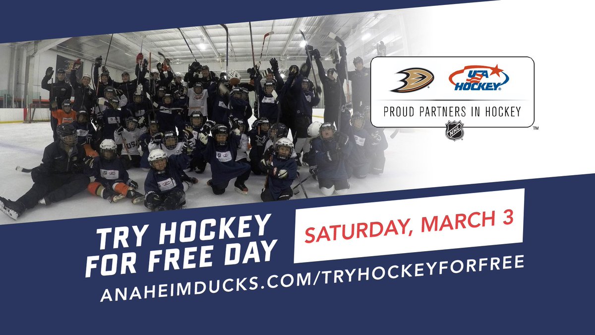 The_Rinks's tweet photo. Join #TheRinks for Try Hockey For Free Day on March 3rd! For more information and to register, visit https://t.co/MSB1XBUCnh https://t.co/wXYrCX1EaX