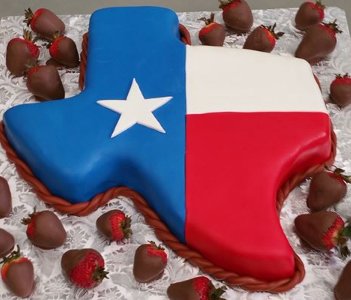 TexasByTexans's tweet photo. #Texas State Cornbread/Cake Pan ($31.95). Don't settle for pans shaped like Wyoming! Order today!  #Baking https://t.co/e5O5jal4yt https://t.co/PEiYUXTDiR