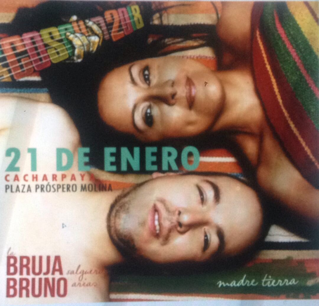arias_bruno's tweet photo. Atentos Madre Tierra en Cosquin 2018
Domingo 21 al cierre 
#BrunoArias 
#BrujaSalguero #FestivalPais18 https://t.co/a92GMvkwti