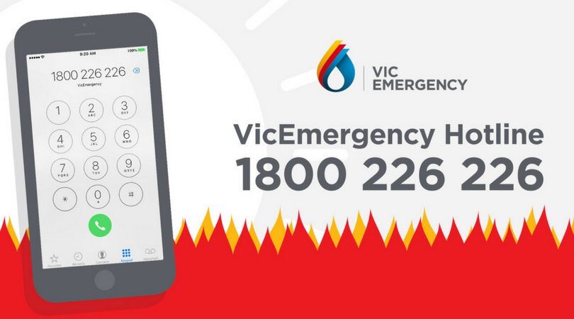 Stay informed and connected today. Know where to get emergency information. Radio, VicEmergency website, app &amp; social media. Have at least two channels that work for you. Save the hotline number in your phone, download the App &amp; get familiar with it.