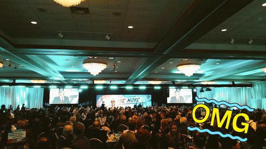VisitBrookings's tweet photo. The Awards Night Gala has arrived! @southdakota #sdonthemove https://t.co/gpq95Ct5sj