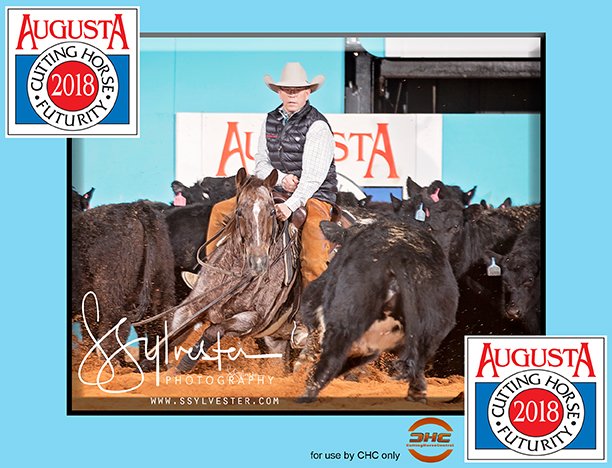 PHorseCentral's tweet photo. How about a 224 for Gaylon Wells and Time To Hangem owned by Victoria Johnson to clinch the #NCHA Mercuria Open Finals at the #AugustaFuturity to claim the $10,823 winners check! Congratulations to all the finalists!! #SSylvesterPhotography #cuttinghorses https://t.co/lbiuwybVvD