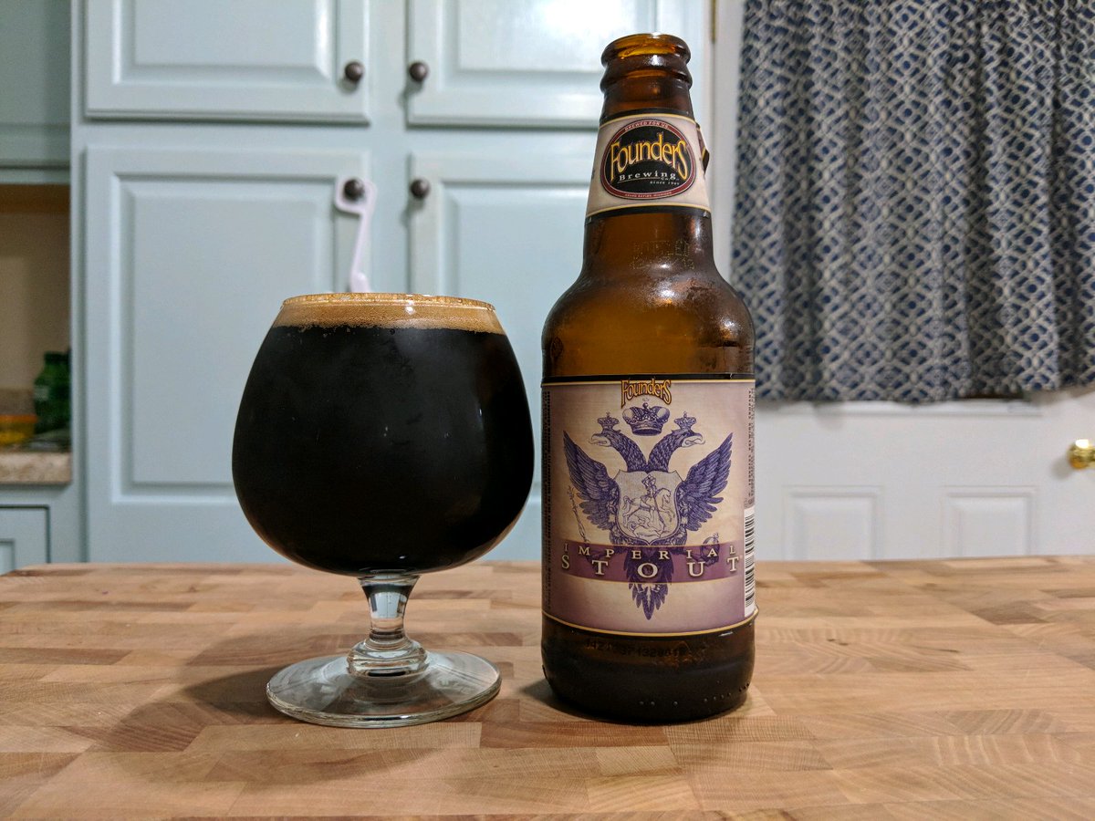 BeerApprentice's tweet image. 2013 @foundersbrewing Imperial Stout.  #beer. #craftbeer .  #stout.