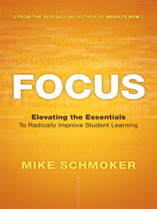 lambert_kellie's tweet photo. “Clarity is the antidote to anxiety.” From the book, Focus by Mike Schmoker -this quotes definitely resonated with me when I came across it. So true! Do a temperature check on your campus/workplace...if people seem stressed, work on clarity! #SimpleGenius #reaganrays #1LISD https://t.co/sEPmbrpMeq