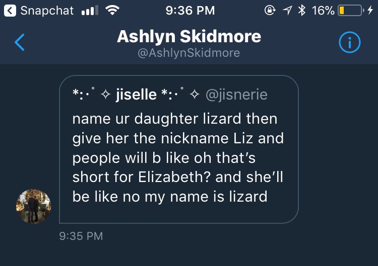 when all your friends already call you lizard