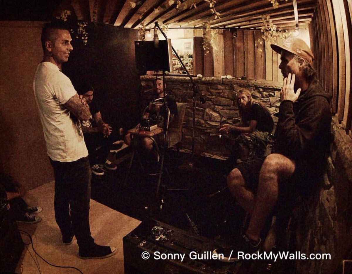 #TBT in the studio with <a href="/josemangin/">Jose "Metal Ambassador" Mangin</a> and <a href="/ROSS_ROBINSON/">Ross Robinson</a>