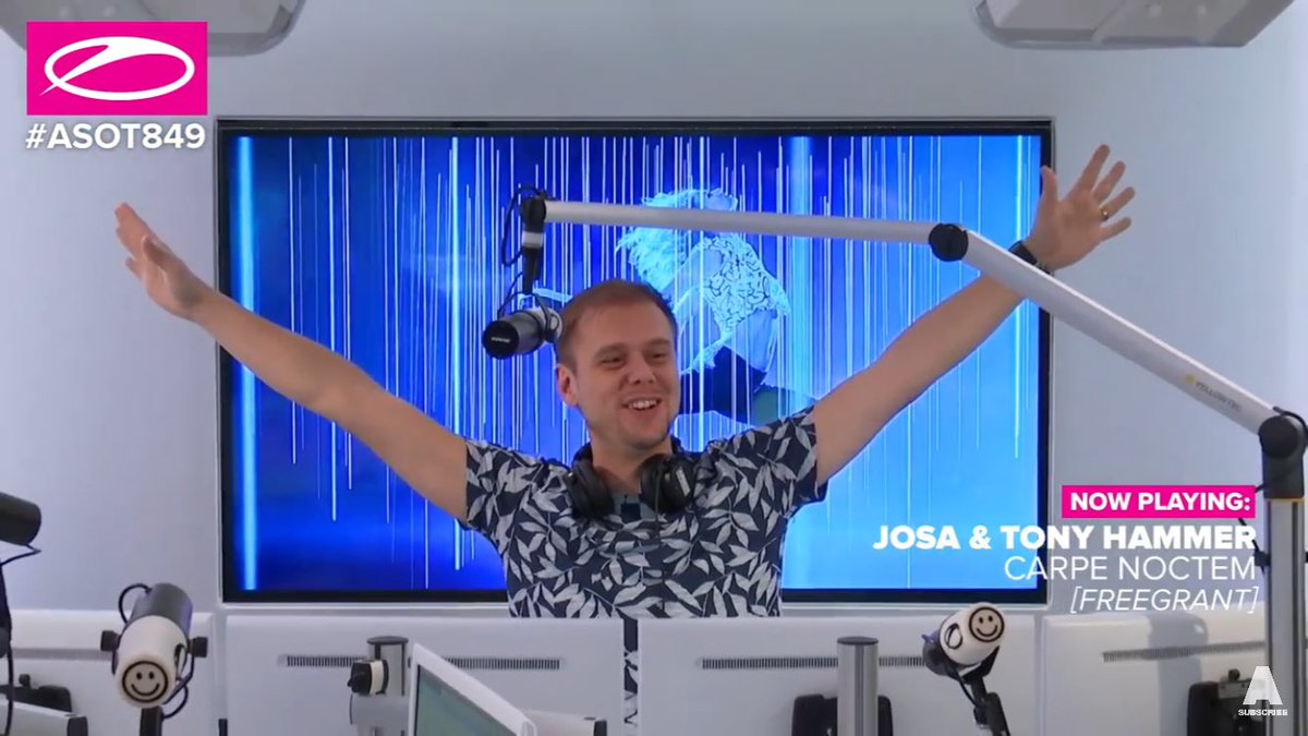 Josaxmusic's tweet image. A massive thanks to @arminvanbuuren &amp;amp; @rubenderonde for supporting our new upcoming tune on #ASOT849 😎