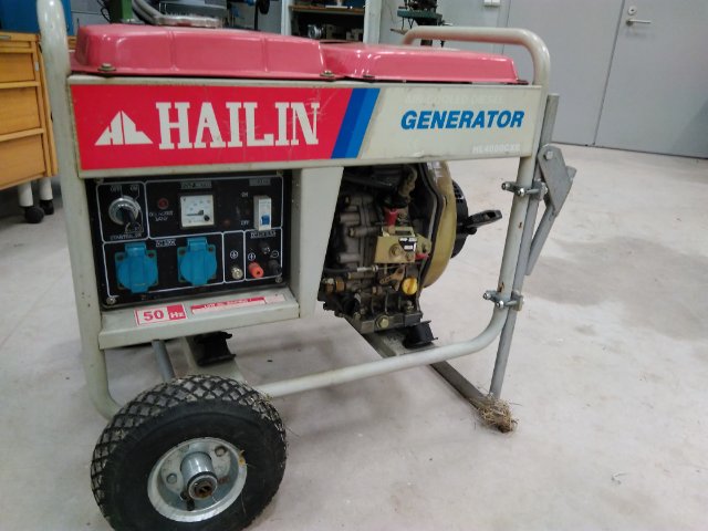 HAILINPOWER's tweet photo. We are very happy to be told that this 10+ years old HAILIN 3kva diesel generator is still delivering service to our customer. https://t.co/FNrL3Qi5Pn