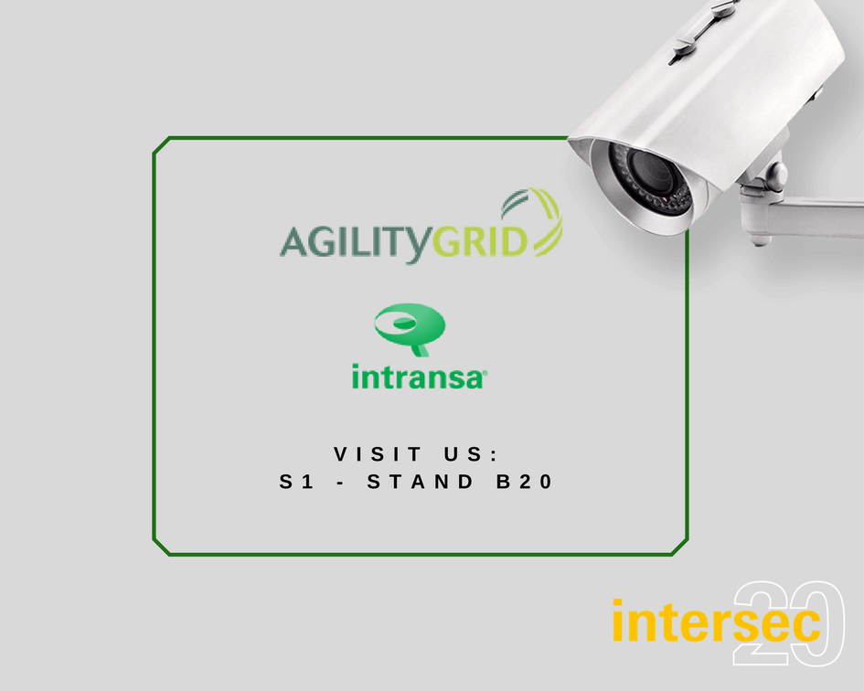 agilitygrid's tweet photo. #AgilityGrid &amp; @Intransa invite you to @intersecexpo 2018, the world’s leading trade fair for Security, Safety and Fire Protection Stand no: S1 – B20 #Tech #Smartcity #tech #smartcities #innovation #AI #security #surveillance https://t.co/SET13FrTSl