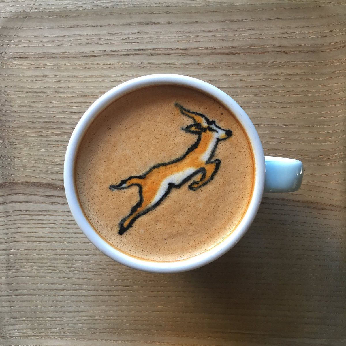 Coffee Lab UK (@coffeelabuk1) on Twitter photo An amazing piece of coffee art by @barista_benji for one of our favourite South African rugby players <a href="/wjjleroux/">Willie le roux</a> π
.
.
#cafe #coffee #latteart #latteartchamps #southafrica #springbok #wasps #art #barista #baristalife #coffeeworld #coffeepeople An amazing piece of coffee art by @barista_benji for one of our favourite South African rugby players <a href="/wjjleroux/">Willie le roux</a> π
.
.
#cafe #coffee #latteart #latteartchamps #southafrica #springbok #wasps #art #barista #baristalife #coffeeworld #coffeepeople