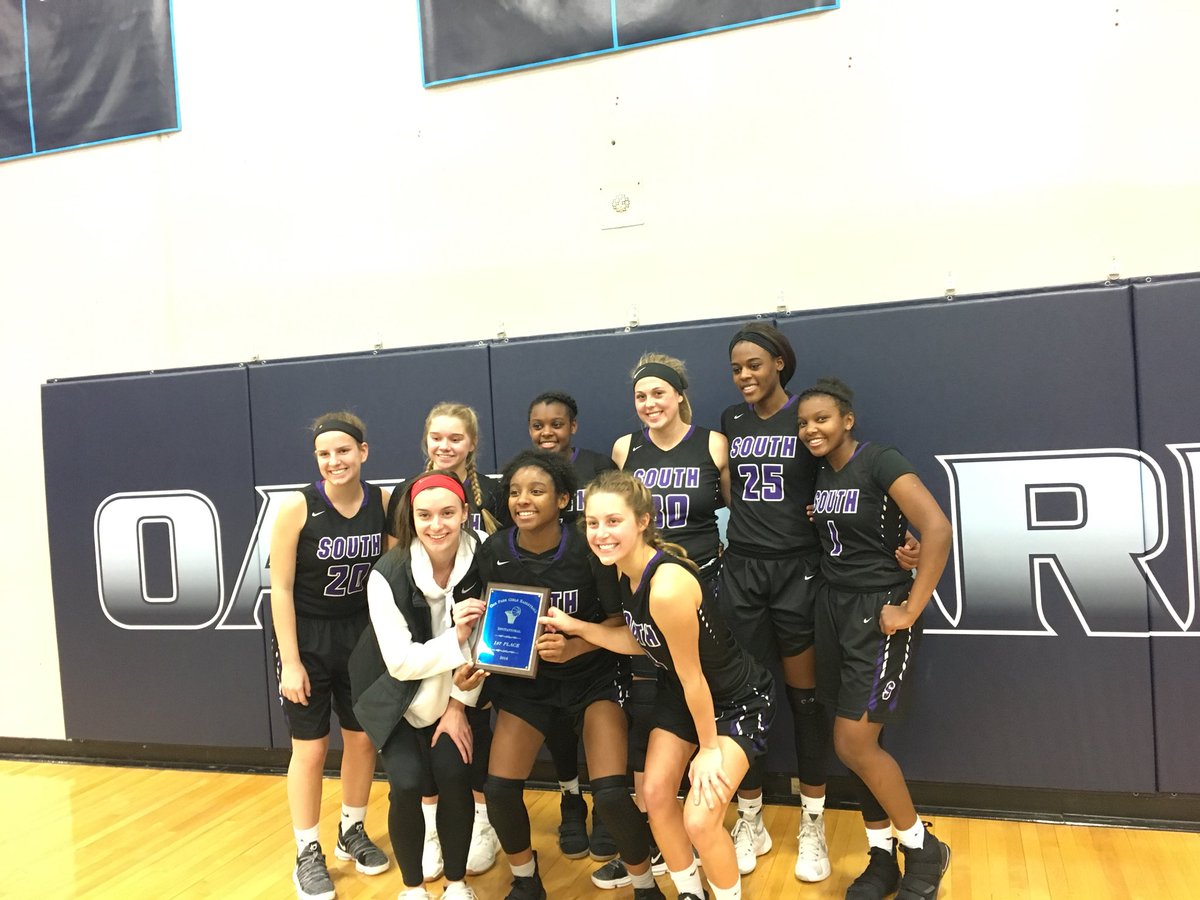PHS_GBasketball's tweet photo. 1st place times 2. JV Girls won the LSN JV Tournament and Varsity wins the the Oak Park Tournament. Way to go girls. @phsouthscores @ParkHillSouthHS @RAGECAGE16 https://t.co/Y4xoPH0B1O