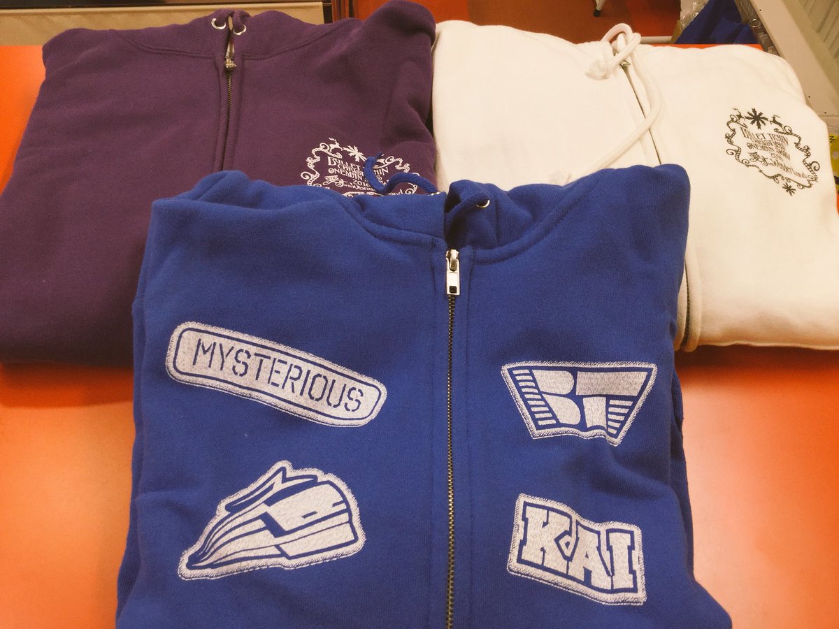 Trio原宿2号店 a他 超特急 カイくん リョウガくん タカシ くんのパーカーとコーイチ くん カイくんの角付きフードタオル入荷しました パーカーもタオルもusedの商品になります 原宿へお越しの際は ぜひ当店へご来店下さい 超特急