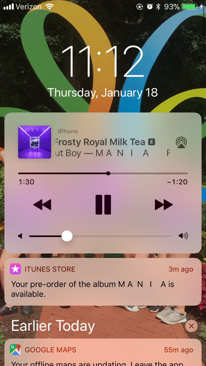 bucksrights's tweet image. just got the best possible notification @falloutboy #FOBMANIA only a minute and half in and i love it