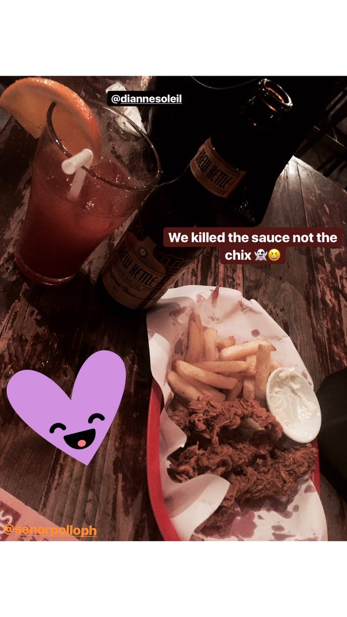 angelaAchavez's tweet photo. @senorpolloph we killed the sauce not the chix! 😆👻 #senorpolloph #latinchicken #makati #manila https://t.co/SOIibx2CZf