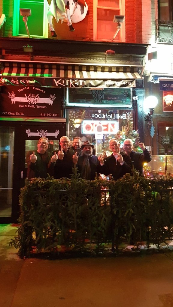 KitKat_Toronto's tweet image. Al with @DougMaclean and friends tonight. Thanks for the support!  #KingStreetPilot #reversekingcarban