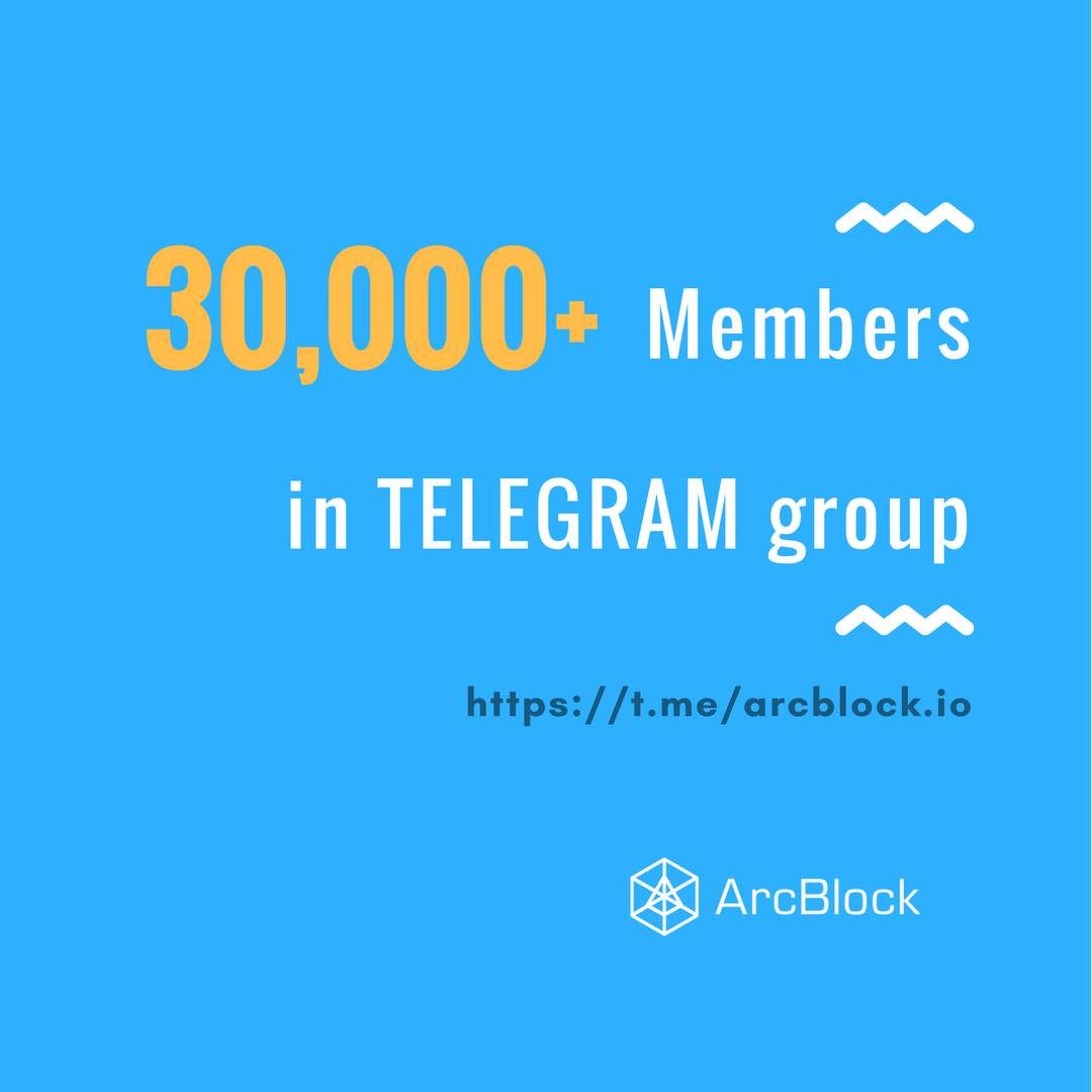 New record! ArcBlock Telegram English group reached 30,000 members! Join us on Telegram!  #ArcBlock #blockchain #ICO