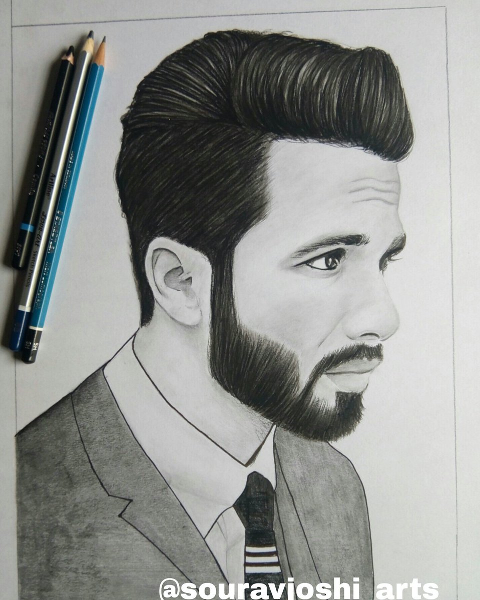 souravjoshi20's tweet image. #finalwork @shahidkapoor 

#art #pencilart #Drawing #painting #paint #artoftheday #artwork #artgallery #artsy #dailyart #sketchbook #artist #instaart #worldsofartist #India #Graphite #worldofpencils #artistic #pencildrawing #sketches #creative #dailysketches #ShahidKapoor