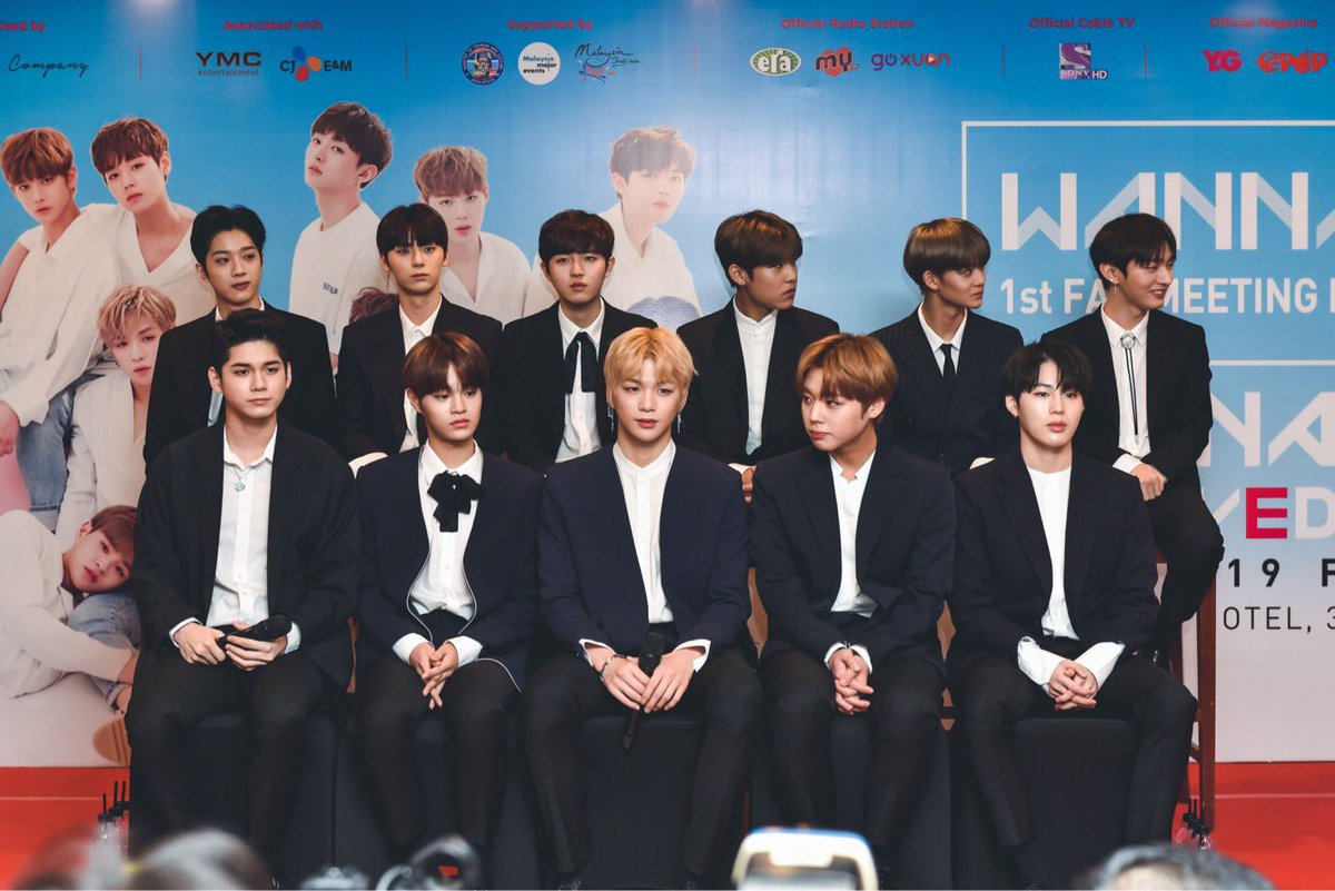WANNA ONE PRESS CONFERENCE | OFFICIAL PHOTOS #WANNAONEinMY #WANNAONEinKL #WANNAONE