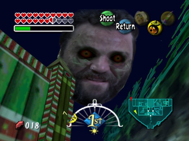 sickfatdog's tweet photo. the legend of zelda: margera's mask (2000) https://t.co/YY2kTsP6t0