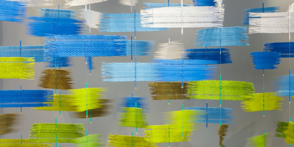 “If you are too busy, you can’t see everything, and you miss a lot of things,,” says textile artist Seiko Kinoshita. Much of Seiko’s work aligns with the notion that modern life is painfully fast-paced, and we ought to take all of it in more slowly. goo.gl/KP5hfU