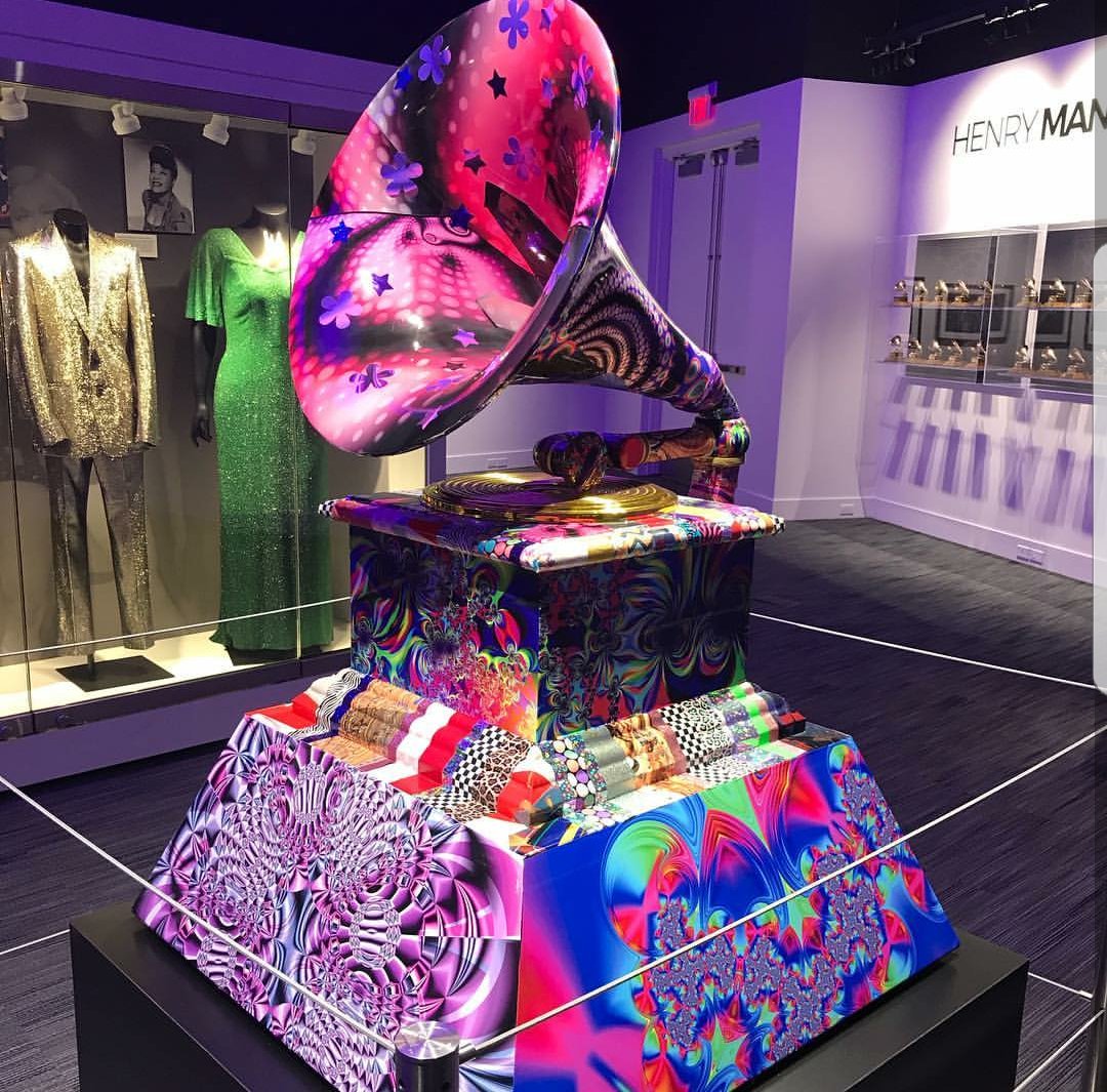 GARTEL's tweet photo. Let's get back to work: #GARTEL #Grammy #Statue at the new #GrammyMuseum #Prudential #Centre #NewJersey #LaurenceGartel for the 57th Annual Grammy Awards 2015 https://t.co/lua6khvDFn