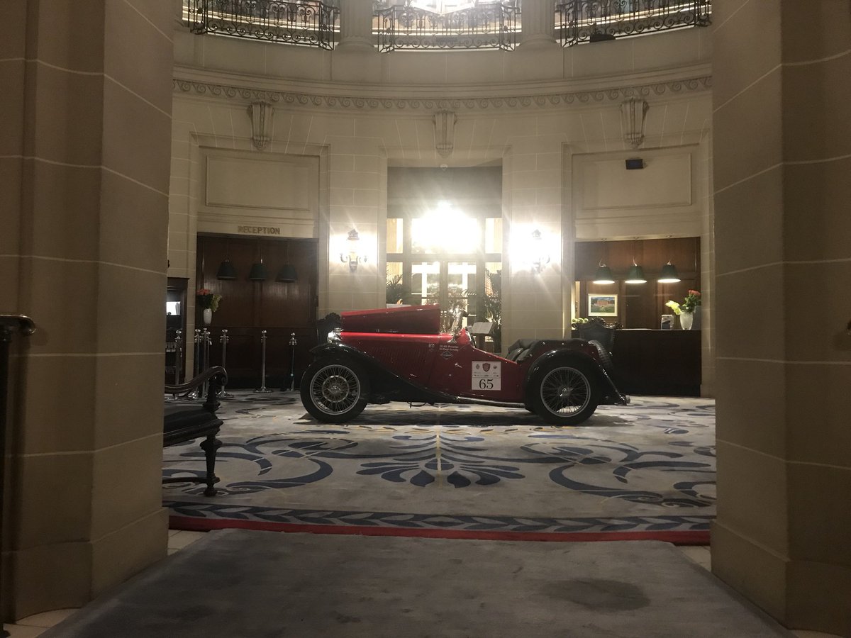 Very proud to have a car we prepared exhibited in the Rotunda at the Royal Automobile Club in Pall Mall.  The early start was well worth it!