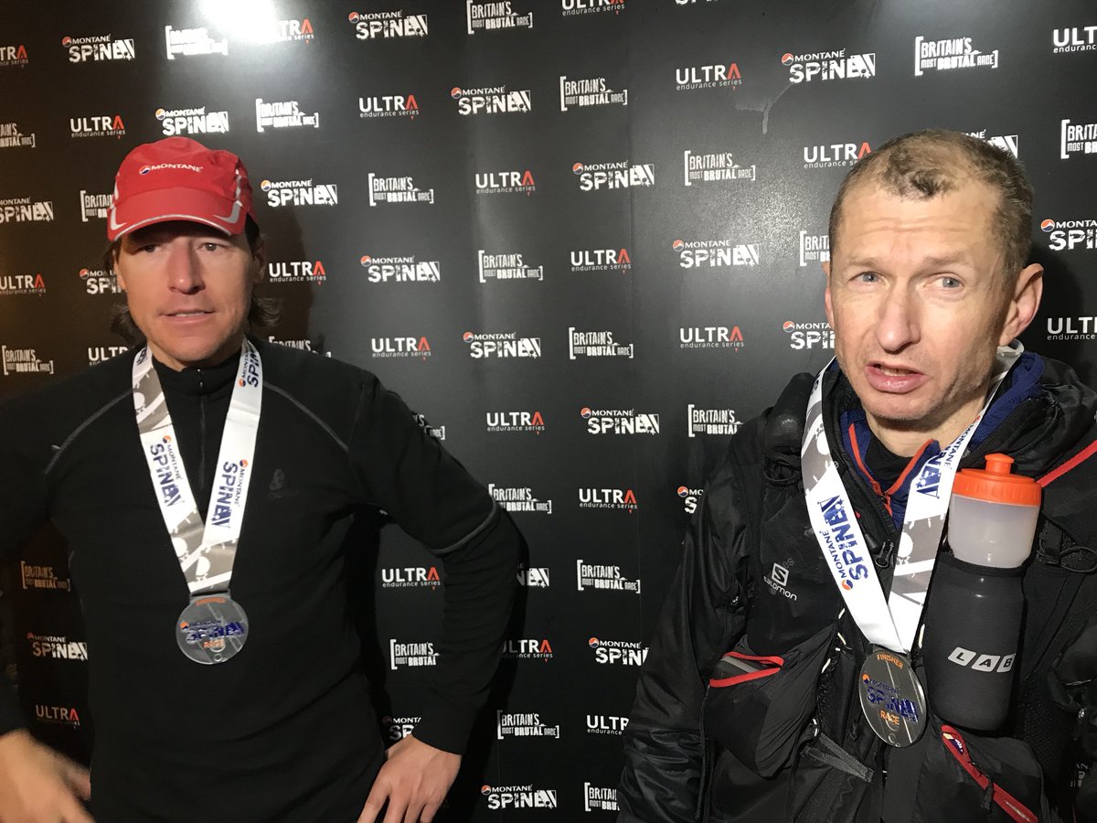 TheSpineRace's tweet photo. โI wanted a winter adventure and I got it,โ says third-place John Knapp #spinerace #powerknapp https://t.co/VnEH8ZSHwh