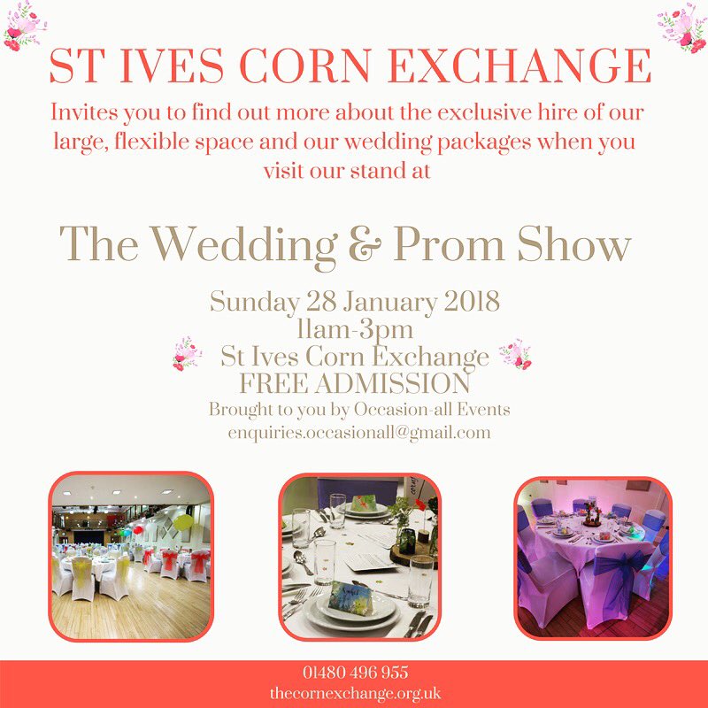 stivescornex's tweet image. 1 week to go until the wedding fair. Why not come along and say hello. 💍👰🏼🤵🏼🎩💘🎊#stives #cambs #cambridgeshire #localevent #stivescornexchange #weddingfair #weddingplanner #bride #groom #weddingvenue #weddingdress #weddingphotography #shesaidyes  #cambridgeshirewedding