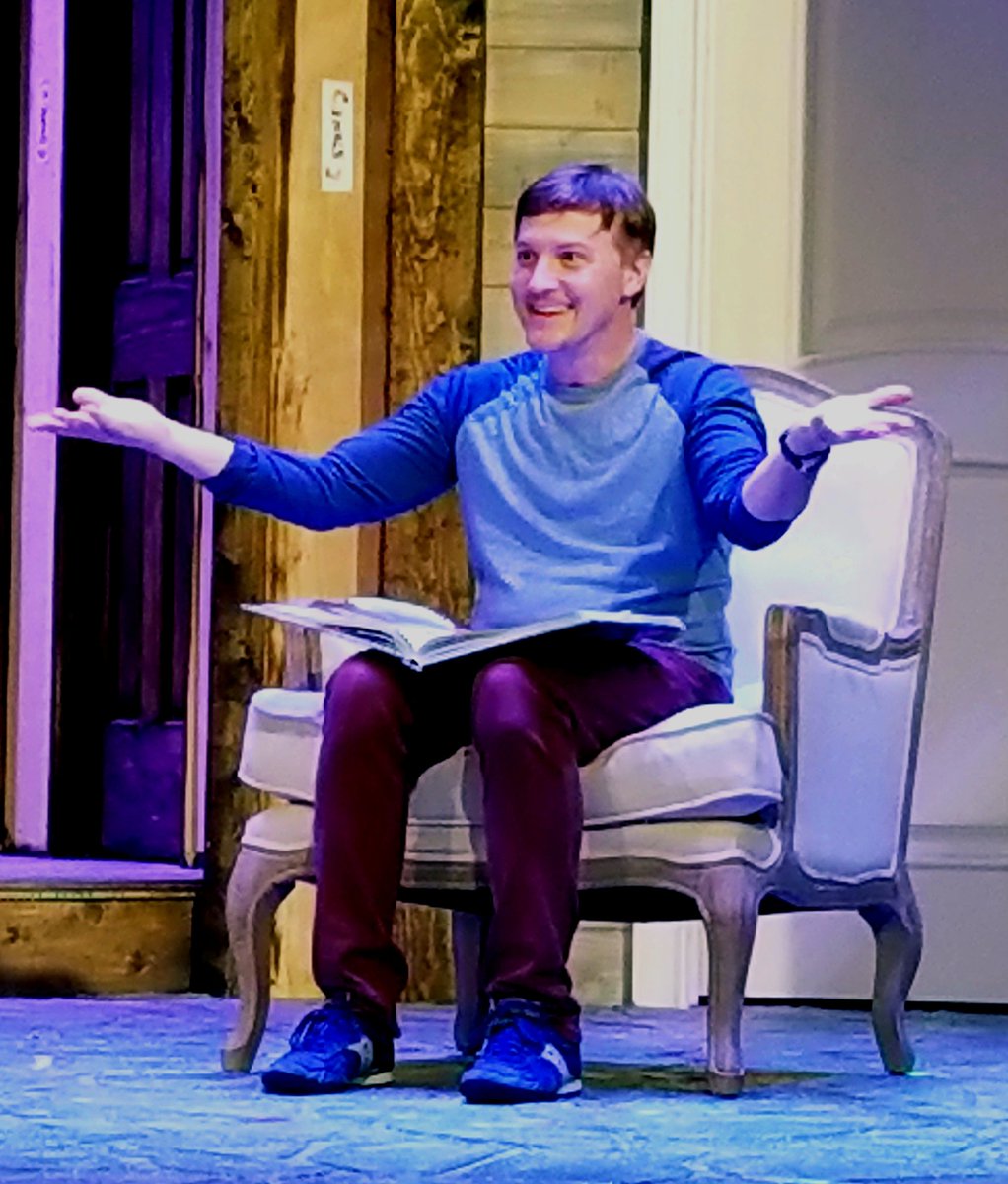 stephColtrin's tweet photo. Everything is coming together! Great rehearsal tonight for Buyer and Cellar. Having a fabulous time with star Brian McDonald! Tech this weekend and then previews start next Wednesday @RubiconTheatre @BrianMcTweeter @stephColtrin https://t.co/AhMk2pBwlJ