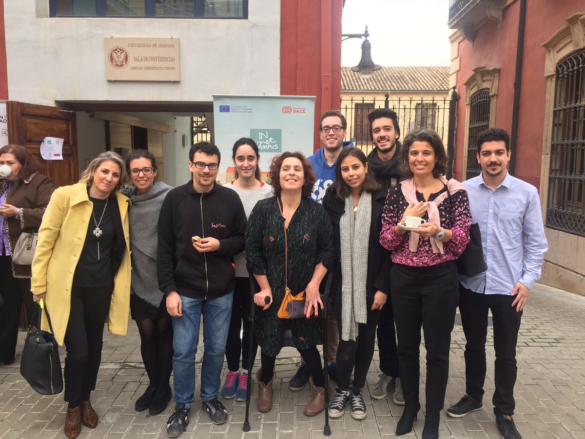 esterete's tweet photo. Miembros de @ESNSpain nos acompañan en la II Conferencia internacional #INnetcampus #mobility4All #ExchangeAbility #Erasmusplus #inclusion https://t.co/Zv9e1E22tm