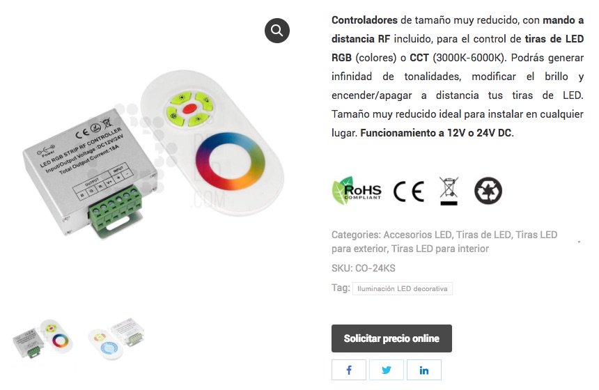 ¿Tienes una tira #LED con 2 tonalidades de luz o #RGB? ¡Sácale todo el partido con estos controladores con mando RF táctil! Producto imprescindible >> asdeled.com/producto/contr…