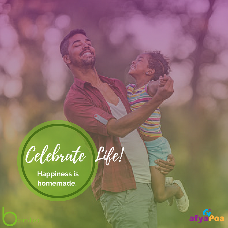 #Life is to be Enjoyed not endured. Celebrate Life.
Ni #Furahiday my Friend!

#bambagroup #afyapoa #insurance #nairobi #FeelGoodFriday