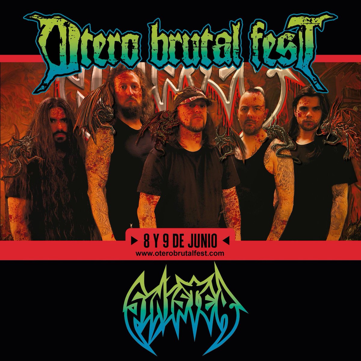 OBF13's tweet photo. Penúltima presentación con los holandeses #Sinister.
A sus espaldas 30 años de trayectoria y una innumerable discografía avalan una trayectoria de la que harán gala en esta nueva edición del Otero Brutal Fest.
#OBF18 #BandasOBF18 #Oviedo #DeathMetal
https://t.co/WHA8H23cbx https://t.co/7tiU3P4qHU
