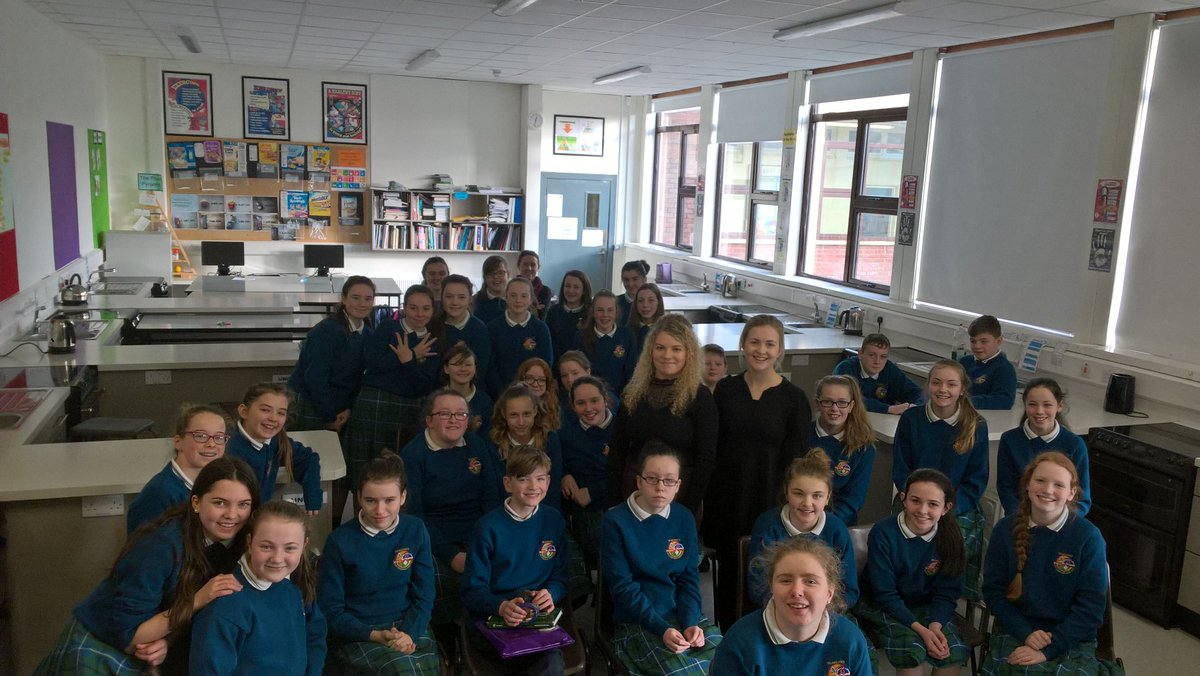 What a way to finish #HealthyEatingWeek Fantastic afternoon with Alicia from Nutrisnax #HomeEconomics